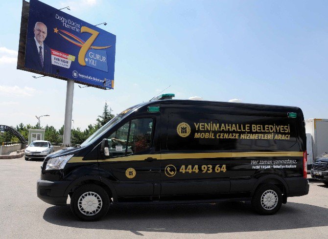 Yenimahalle Belediyesi’nden Mobil Cenaze Hizmetleri Aracı