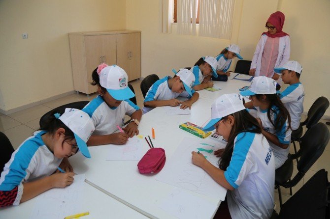 Melikgazi’nin Çocukları Eğlenerek Öğreniyor