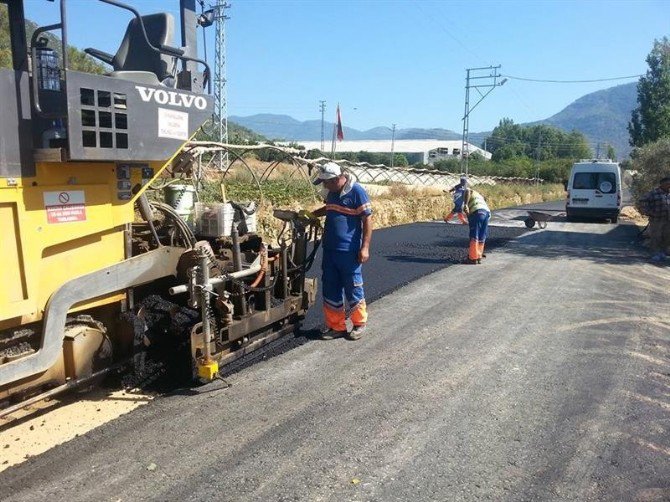 Başkan Türe, Asfalt Çalışmalarını Denetledi