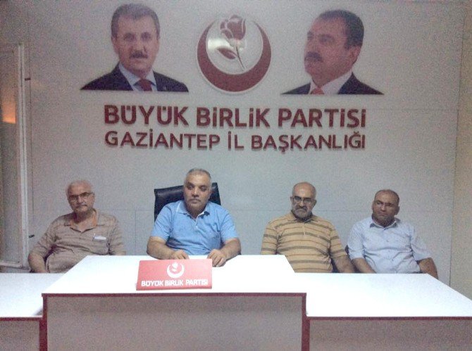 Bbp Gaziantep İl Yönetiminde Görev Dağılımı Yapıldı.