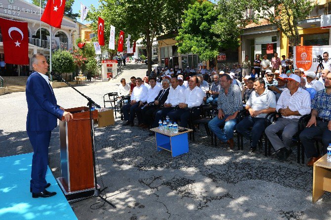 Denizli Büyükşehir Belediyesinden Çiftçilere Destek