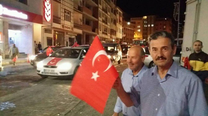 İspir’de Demokrasi Nöbeti