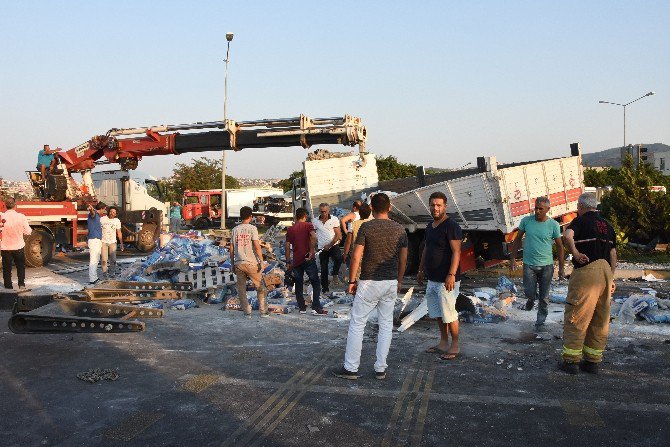 İzmir’de Zincirleme Trafik Kazası: 1’i Ağır 10 Yaralı