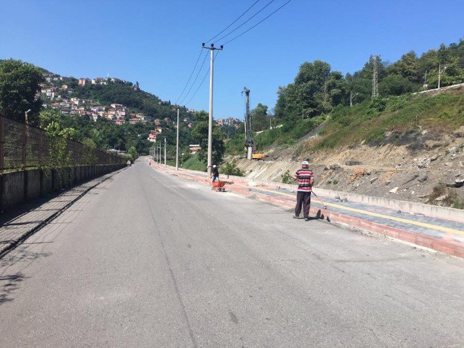 Şahin, İhsaniye Mahallesi’ndeki Kaldırım Çalışmalarını İnceledi