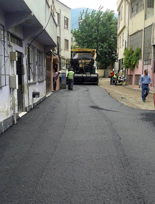 Yıldırım’da Asfaltsız Sokak Kalmayacak