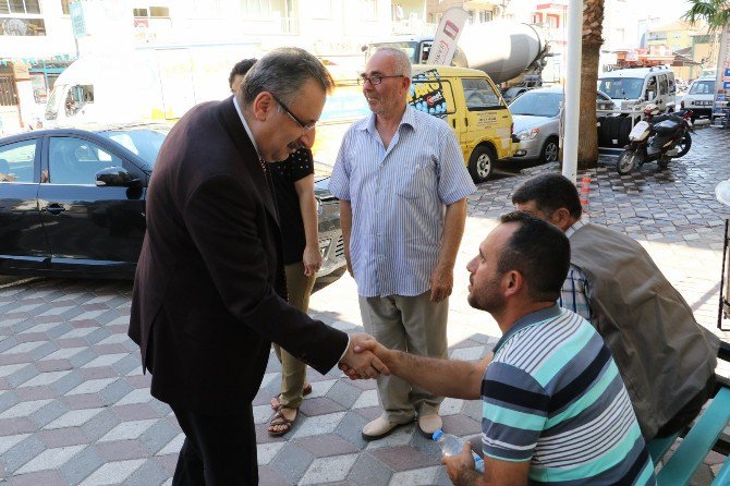 Büyükşehirin Akhisar’daki Hizmetleri Yerinde İncelendi