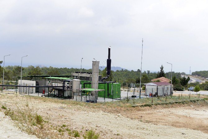 Mersin Büyükşehir Belediyesi Silifke’de Çöpten Elektrik Üretmeye Başladı