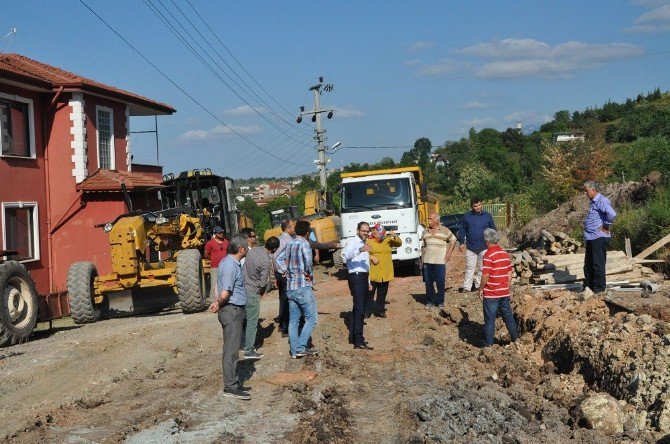 Başiskele’de Alt Ve Üst Yapı Çalışmaları Devam Ediyor