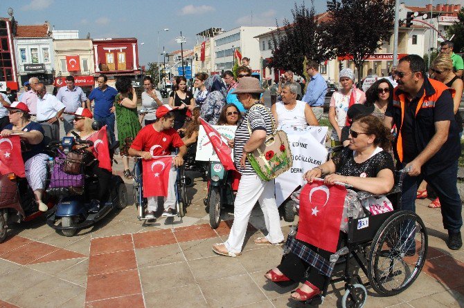 Engelli Bireyler Edirne’de Buluştu