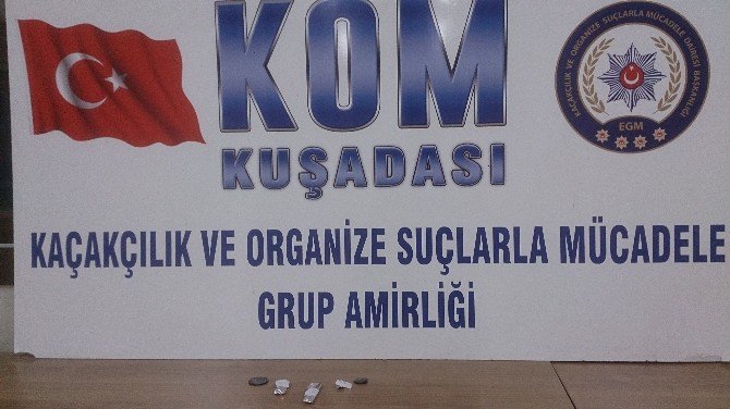 Kuşadası’nda Uyuşturucu Operasyonu