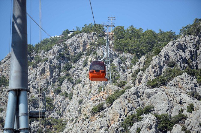 Tünektepe Teleferik Projesinde Test Sürüşleri Başladı