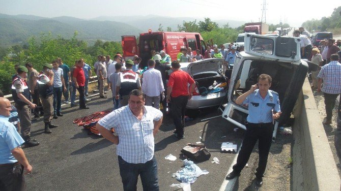 Bolu Dağı’nda Trafik Kazası: 7 Yaralı