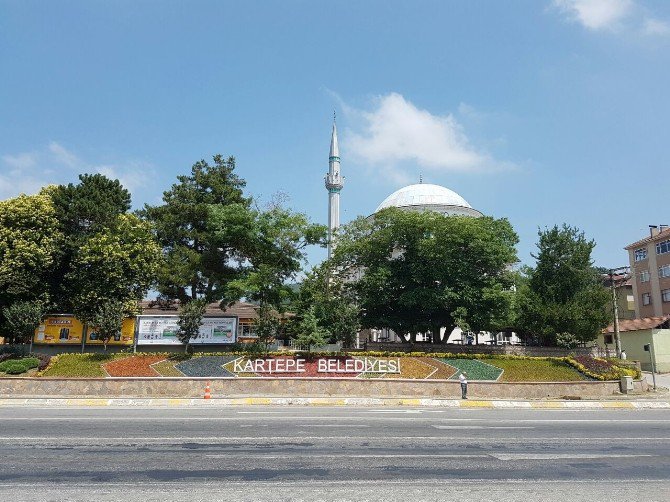 Kartepe’de Peyzaj Çalışmaları Devam Ediyor