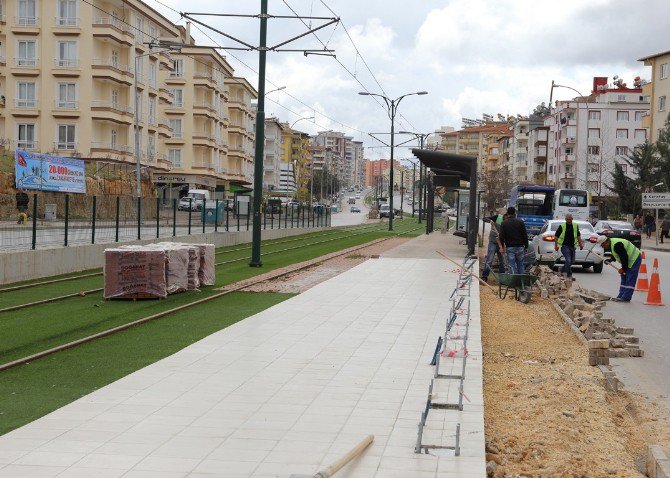 Tramvay Durakları Okulların Açılışına Yetişecek