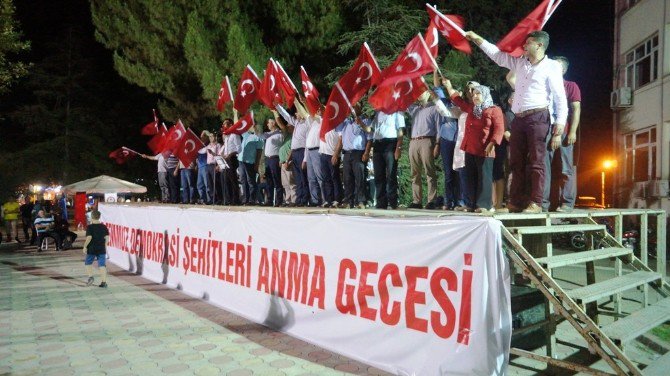 Sarıgöl Demokrasi Şehitlerini Andı