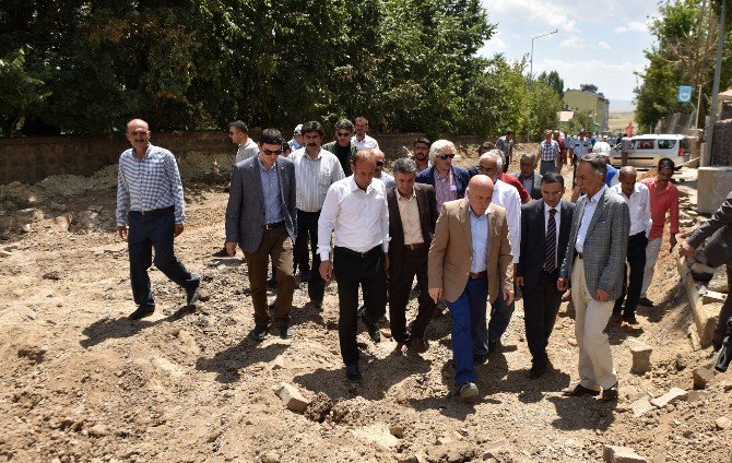 Başkan Sekmen, Hınıs’ta Çalışmaları İnceledi