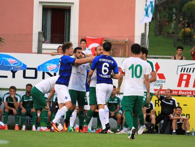 Darmstadt 98 - Bursaspor Maçında Kavga, Sercan Yıldırım Çılgına Döndü