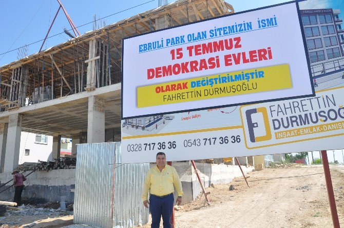 Sitenin Adını “15 Temmuz Demokrasi Evleri” Olarak Değiştirdi