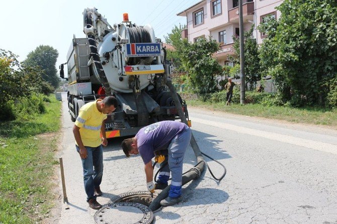 Düzce’de Rögarlar Temizleniyor