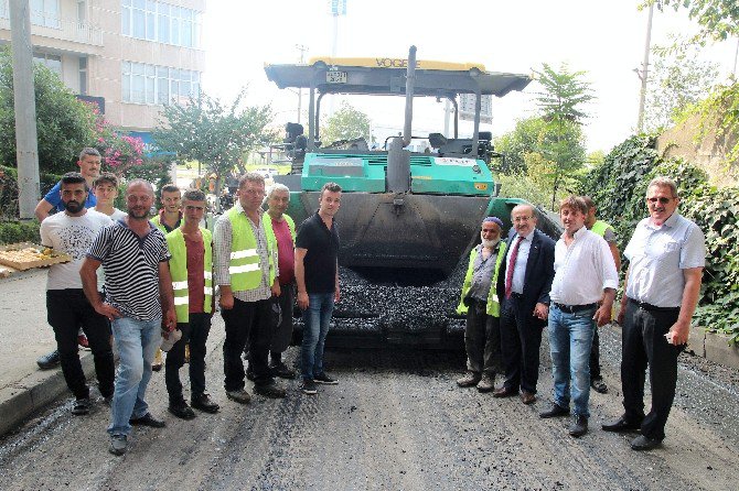 Başkan Gümrükçüoğlu Tanjant Yolu’ndaki Çalışmaları Denetledi