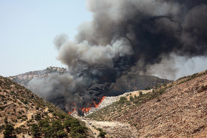 Bodrum Çöplüğü Patladı