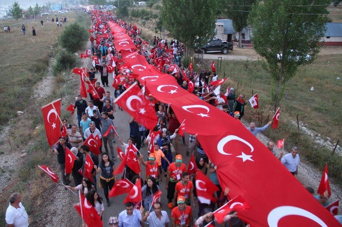 12. Gökbel Yaylası Güreşleri ‘Demokrasi Yürüyüşü’ İle Başladı