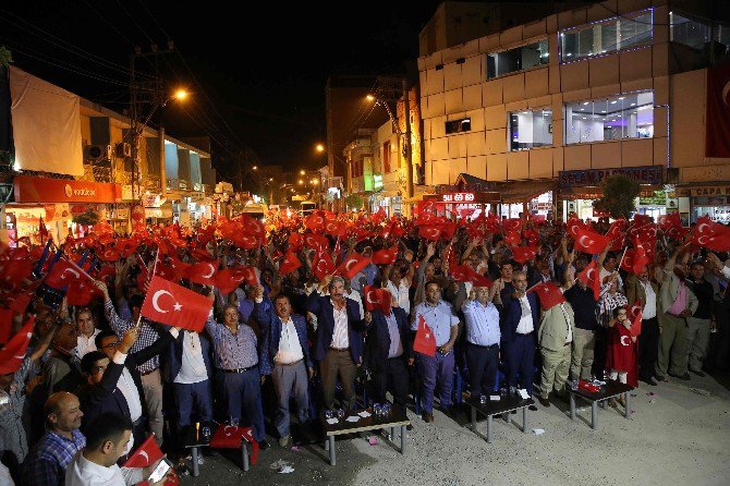 Haliliye Belediyesinden Viranşehir’de Demokrasi Nöbeti