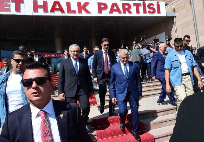 Başbakan Yıldırım-kılıçdaroğlu Görüşmesi Sona Erdi