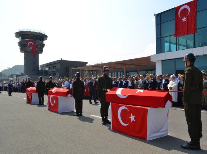 Ordu Şehitlerini Tekbirlerle Uğurladı