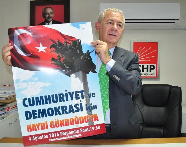 Chp’nin Mitingine Ak Parti Ve Hdp De Katılıyor