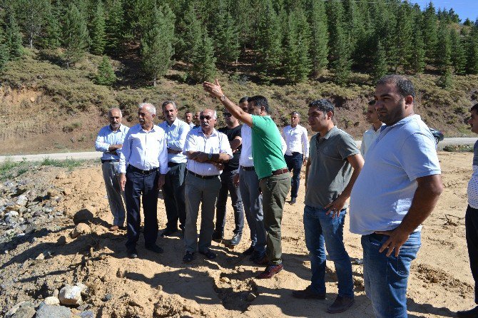 Çat Barajı Tüneli’ne Başlanılıyor