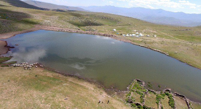 Erzurum’un Göletleri Çiftçinin Yüzünü Güldürdü