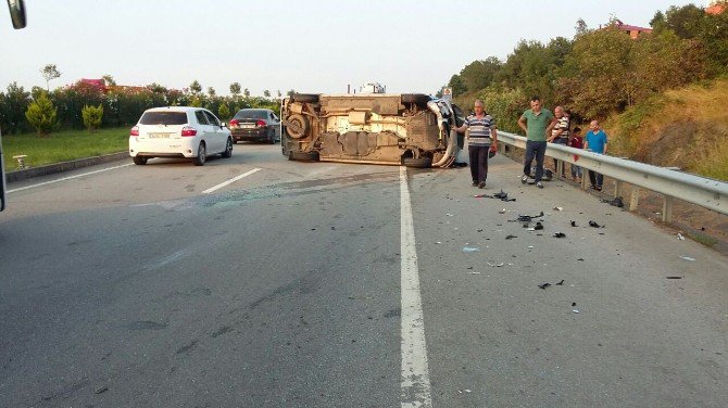 Giresun’da Trafik Kazası: 1 Ölü, 3 Yaralı