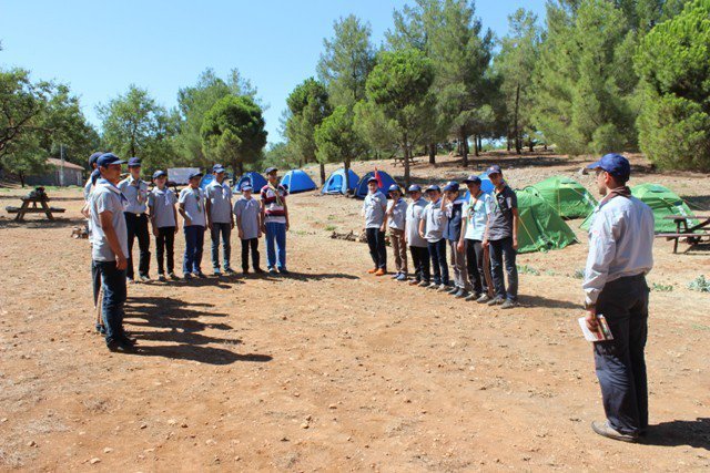 Kahçev İzcileri Dağda 6 Günlük Kamp Yaptı