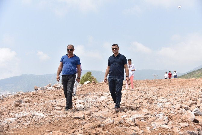 Başkan Yücel, Tavşandamı’nı İnceledi