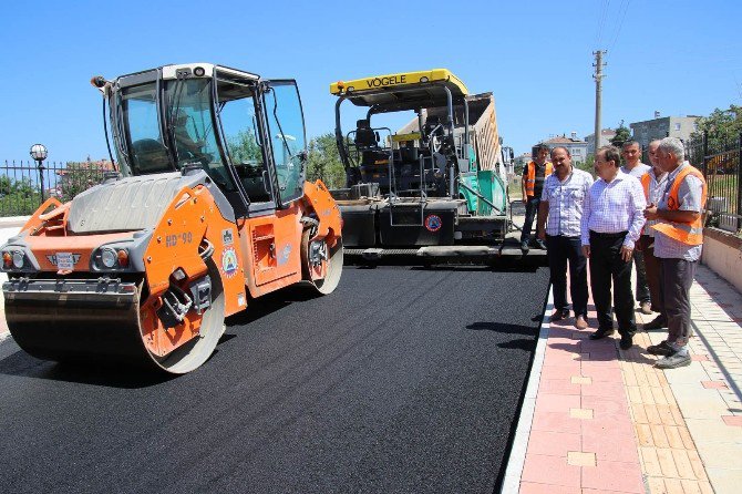 Bafra’da Asfalt Çalışmaları