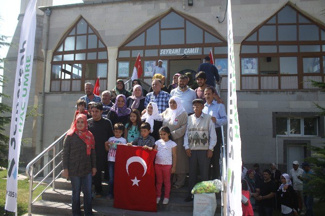 Kayseri’den İlk Hac Kafilesi Dualarla Uğurlandı