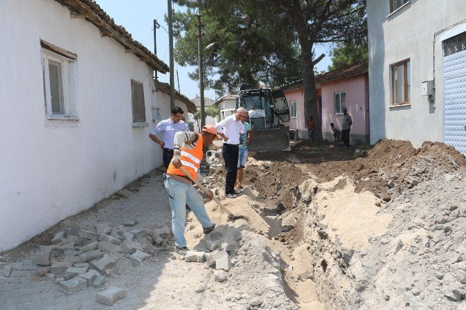 Kanalizasyon Çalışmaları Yerinde İncelendi