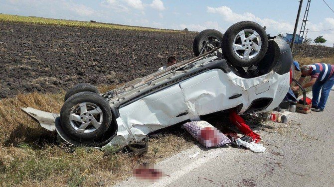 Tekirdağ’da Trafik Kazası 1 Ölü, 1 Yaralı