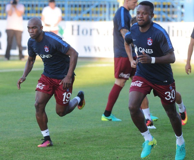 Trabzonspor’da Yeni Transferler Castillo Ve Onazi İlk Kez Forma Giydiler