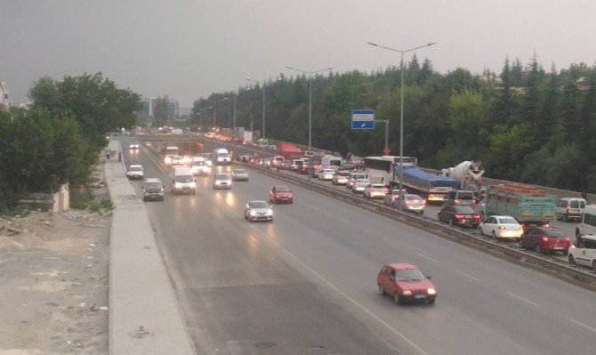 Eskişehir’de Sağanak Yağış