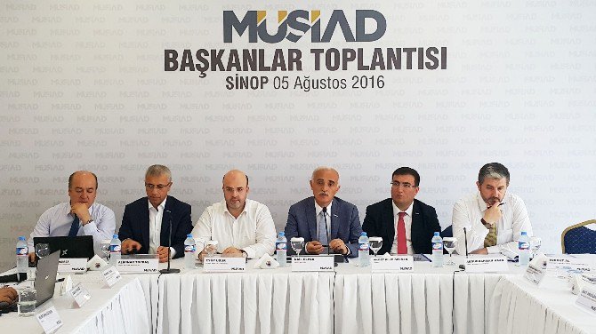 Müsiad Başkanlar Toplantısı Sinop’ta Yapıldı