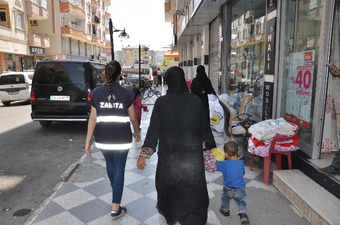 Siirt’te Cami Önlerindeki Dilenciler Toplatıldı