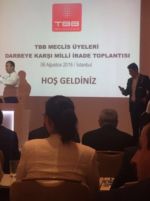 Başkan Karaçanta, ‘Darbeye Karşı Milli İrade’ Toplantısına Katıldı