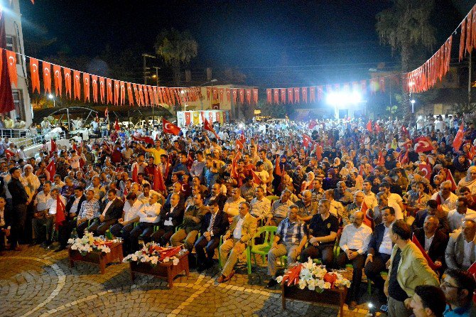 Ceylanpınar’da Milli İrade Nöbeti Yoğun İlgi Görüyor