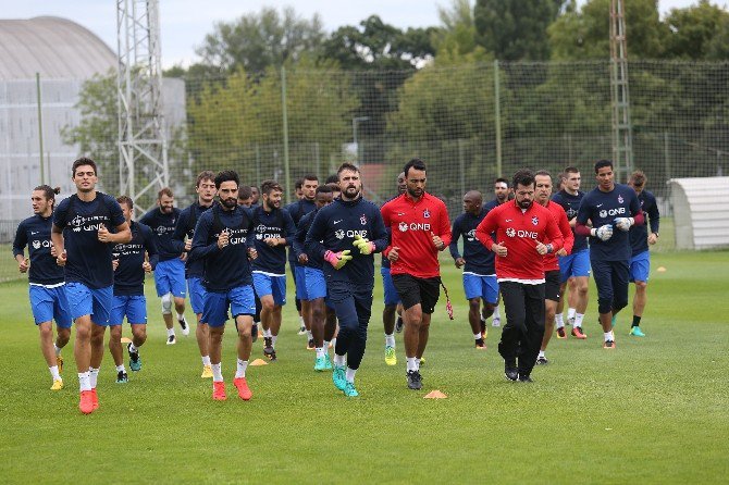 Bero Ve İbenez, Trabzonspor İle İlk Antrenmanına Çıktı