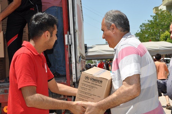 Kızılay’dan Suriyelilere Hijyen Paketi