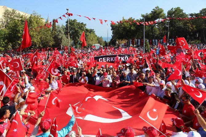 Tekirdağ’da Dev Miting Başladı