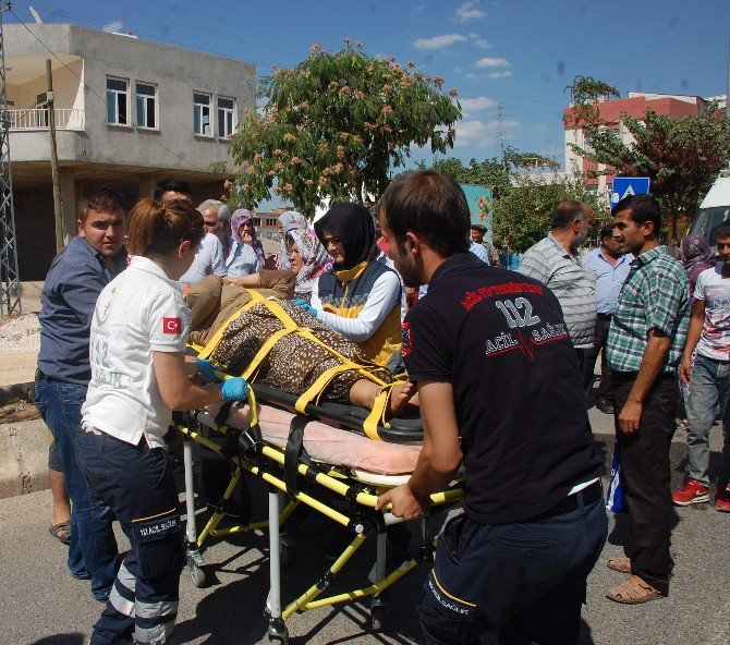 Minibüsün Çarptığı Kadın Yaralandı