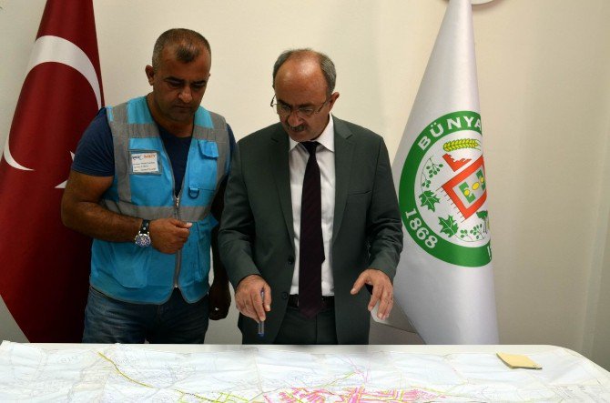 Bünyan’da Doğalgaz Çalışmaları Yüzde 90 Tamamlandı